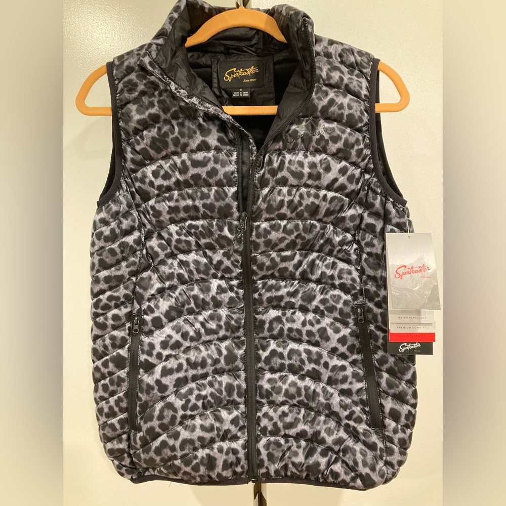 NWT Sportcaster women’s down vest